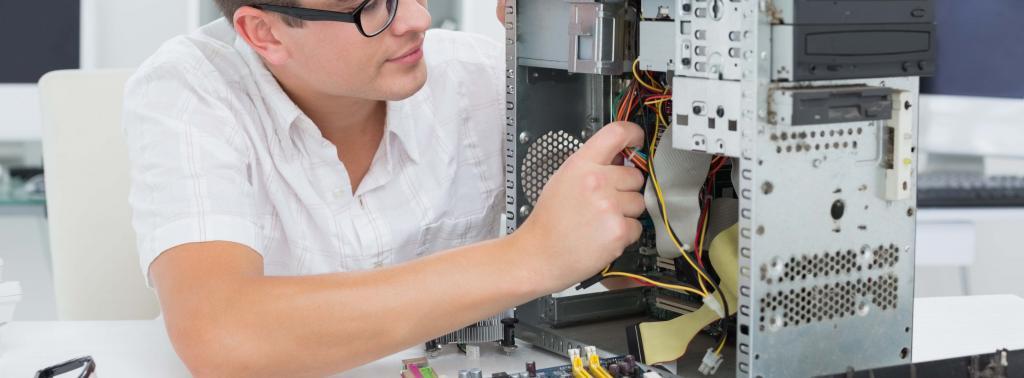 PC being repaired