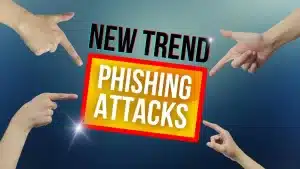 Warning of a new trend in phishing attacks.